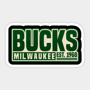 Milwaukee Bucks 01 Sticker